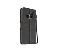 Etui pour Nothing Phone 2a et 2a Plus Dragonne Support Portefeuille Noir