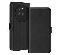 Étui pour Nothing Phone 3a Pro Clapet Portefeuille Support Mayaxess Noir