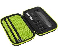 Étui Pour Oneblade Qp2630/30,Qp2530/30,Qp2520/30 Housse,Eva Coque Rigide Sac De Rangement Per One Blade (Vert