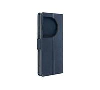 Etui pour OnePlus 12 5G Porte-carte Support Vidéo Design Fin Bleu Nuit