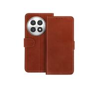 Étui pour OnePlus 13 Clapet Portefeuille Support Style Vintage Marron