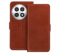 Étui pour OnePlus 13 Clapet Portefeuille Support Style Vintage Marron