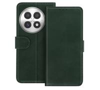 Étui pour OnePlus 13 - Vintage - Vert sapin - Aimanté - Support vidéo - Effet vieilli