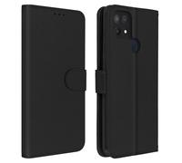 Étui pour Oppo A15 Clapet Portefeuille Fonction Support Vidéo Noir