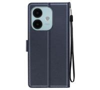 Étui pour Oppo A40 Dragonne Clapet Support Portefeuille Bleu