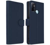 Étui pour Oppo A53 / A53s Housse Intégrale Porte-carte Fonction Support Bleu nuit