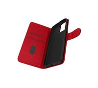 Etui pour Oppo A54 5G et A74 5G Protection avec Porte-carte Fonction Support Rouge