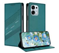 Etui Pour Oppo A6 Pro 5G TPU housse de protection antichoc en cuir avec Fermeture magnétique invisible - Vert