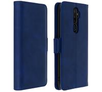 Étui pour Oppo A9 2020 et A5 2020 Housse Folio Porte-carte Fonction Support Bleu nuit