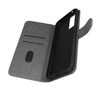 Étui pour Oppo A96 / A76 / Realme 9i Clapet Portefeuille Support Vidéo Gris
