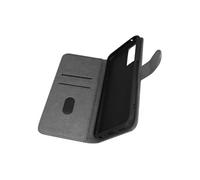 Etui pour Oppo A96 / A76 / Realme 9i Clapet Portefeuille Support Vidéo Gris