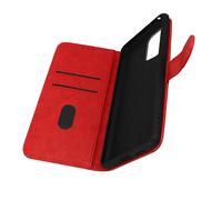 Étui pour Oppo Find X5 Clapet Portefeuille Fonction Support Vidéo Rouge