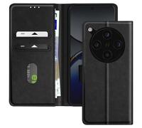 Etui pour Oppo Find X8 Pro Clapet Portefeuille et Support Vidéo Noir