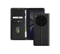 Étui pour Oppo Find X8 Pro Clapet Portefeuille et Support Vidéo Noir