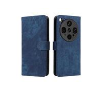 Etui Pour OPPO Find X8 Ultra 5G Portefeuille Flip Folio Blocage RFID Cuir PU Couverture de fentes pour cartes Fermeture magnétique Bleu