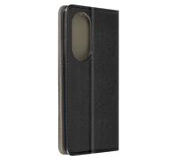 Etui pour Oppo Reno 10 et Reno 10 Pro Portefeueille Fonction Support Noir