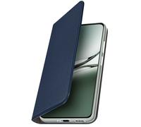 Étui pour Oppo Reno 12F Clapet Porte-carte Fonction Support Bleu nuit