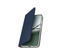 Etui pour Oppo Reno 12F Clapet Porte-carte Fonction Support Bleu nuit