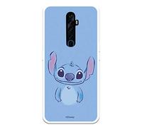 Étui pour Oppo Reno 2Z Officiel de Lilo & Stitch Stitch Bleu pour protéger Votre Mobile. Coque Oppo en Silicone Souple avec Licence Officielle Disney.