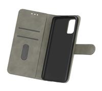 Étui pour Oppo Reno 5 5G Clapet Portefeuille Fonction Support Vidéo Gris