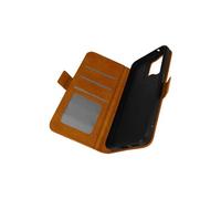 Etui pour Oppo Reno 8 5G Portefeuille Support Vidéo Double Languette Magnétique Camel