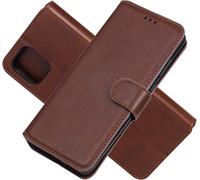 Étui Pour Oppo Reno4 Z 5g Reno 4z 5g A92s Coque, Série Classique Portefeuille En Cuir Haut De Gamme Fermoirs Housse Magnétiques Flip Case Cover, Marron