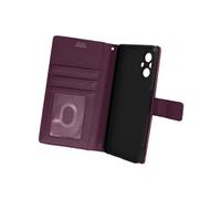Etui pour Oppo Reno8 Lite 5G Clapet Portefeuille Support Vidéo Violet