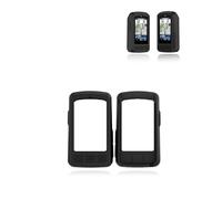 Étui pour ordinateur de vélo Wahoo ELEMNT Bolt V3 yystao en silicone compatible avec Wahoo ELEMNT Bolt V3 - Antichoc, anti-poussière, étanche, noir