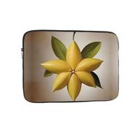 Étui pour ordinateur portable 12" Motif étoile étoilée à cinq branches - Fin et portable - Idéal pour le bureau, les voyages et les trajets