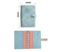 Étui Pour Ordinateur Portable A7,Couverture De Livre À Main,Livre De Poche,Carnets Et Journaux,Classeur Projecteur,Couverture De Journal En Cuir,Licence -A7-Planet-Teal