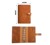 Étui Pour Ordinateur Portable A7,Couverture De Livre À Main,Livre De Poche,Carnets Et Journaux,Classeur Projecteur,Couverture De Journal En Cuir,Licence -A7-Marron