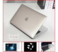 Étui pour ordinateur portable Apple Macbook M1 Chip Air Pro Retina , nouvelle collection, 2020 Touch Bar ID Air Pro - For 2020 AIR13 A2179 - Cristal gris