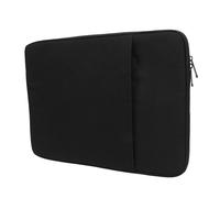 Étui pour ordinateur portable avec fermeture à double zip, en tissu Oxford, compatible avec les notebooks de 14,1 pouces et 15,4 pouces, no