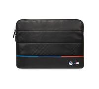Étui pour ordinateur portable BMW 14", Noir - Carbone Tricolor