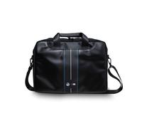 Étui pour ordinateur portable - BMW - Carbon Blue Stripes - 16 pouces - Carbone - Noir
