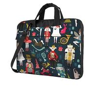Étui pour ordinateur portable imprimé Casse-noisette Motif danse de Noël 15,6 pouces