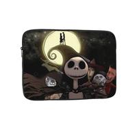 Étui pour ordinateur portable L'Étrange Noël de Monsieur Jack, étui de protection antichoc avec poche pour accessoires, housse de transport type