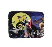 Étui pour ordinateur portable L'Étrange Noël de Monsieur Jack, étui de protection antichoc avec poche pour accessoires, housse de transport type