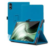 Étui pour Oscal Pad 100 12 Pouces, Oscal Pad 100 Coque Tablette, Housse de Protection avec Support Pliable, Porte-Crayon et Dragonne, Protection Totale. (Bleu Clair)