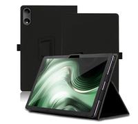 Étui pour Oscal Pad 100 12 Pouces, Oscal Pad 100 Coque Tablette, Housse de Protection avec Support Pliable, Porte-Crayon et Dragonne, Protection Totale. (Noir)