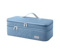 Étui Pour Outils De Coiffure - Sac À Outils À Double Couche, Sac D'Organisateur De Sèche-Cheveux, Convoyeur De Baguettes Bouclés | Voyage Cosmétique Pour Salon