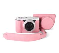 Étui pour Panasonic Lumix L10 en cuir PU souple, cache objectif et | VOVMOEYA Kit d'accessoires pour Panasonic Lumix DC-L10, résistant aux chocs, anti-rayures, sangle réglable, prêt pour trépied