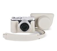 Étui pour Panasonic Lumix L10 en cuir PU souple, cache objectif et | VOVMOEYA Kit d'accessoires pour Panasonic Lumix DC-L10, résistant aux chocs, anti-rayures, sangle réglable, prêt pour trépied