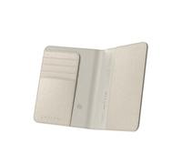 Satechi Étui pour passeport en cuir FindAll – Rangement cartes, Protection RFID – Beige