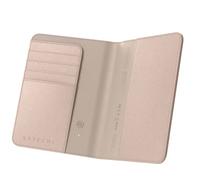 Satechi Protège-passeport avec Apple Find My – 4 fentes, recharge sans fil, RFID – Rose Désert