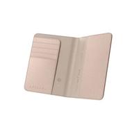 Satechi Protège-passeport avec Apple Find My – 4 fentes, recharge sans fil, RFID – Rose Désert