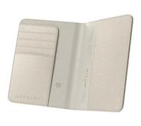 Étui pour Passeport en Cuir FindAll avec Rangement Cartes et Protection RFID Satechi Beige Beige