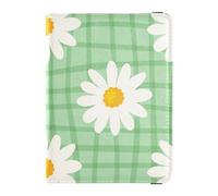 Étui pour passeport en cuir synthétique avec emplacements pour cartes de crédit - Dinosaure coloré - Pin rouge - Joyeux Noël - Bloque RFID - Étui en cuir pour homme et femme, 09