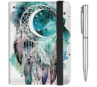 Étui pour passeport et porte-carte de vaccin CDC + stylo, Attrape-rêves, Moderne