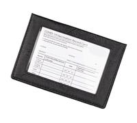 Étui pour passeports de voyage couleur macaron, étui minceur avec fenêtre transparente, pochette de protection étanche, couleur pastel, organisateur de cartes de voyage, Noir , Beauté de masse